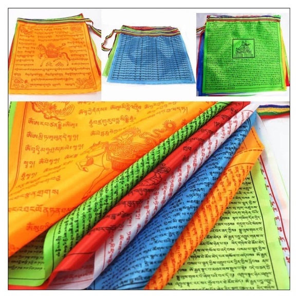 NEW Tibetan Prayer Flags~Patio Or Indoor Decoration - Picture 6 of 7